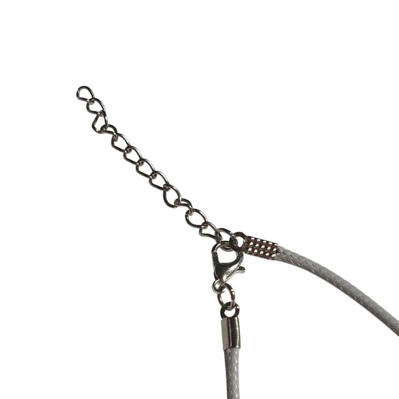 Yooperlite Granite Pendant Necklace Natural Stone UV Light Glow Gift 17" to 19" - Picture 3 of 6